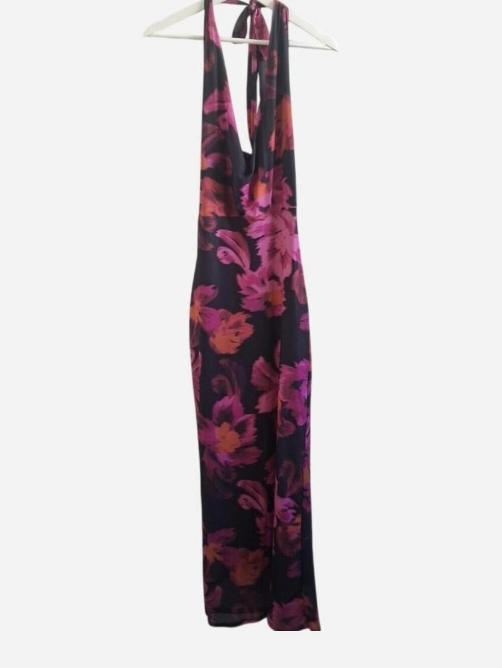XS | shein floral maxi dress
